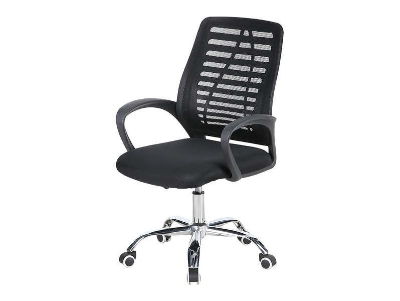 Fotel obrotowy Ned czarny 656210