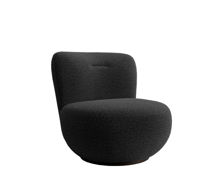 Fotel obrotowy OVO / kolor czarny 399012