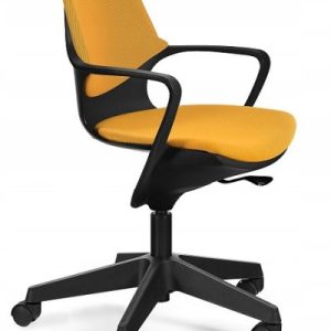 Fotel obrotowy POGO czarny siedzisko/oparcie honey 395653 Fotel obrotowy POGO czarny siedzisko/oparcie honey 395653