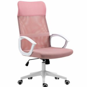 FOTEL OBROTOWY Rosso różowy MECHANIZM TILT biała podstawa 395324 FOTEL OBROTOWY Rosso różowy MECHANIZM TILT biała podstawa 395324