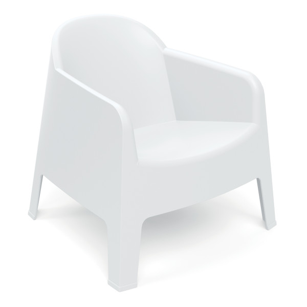 Fotel ogrodowy Milane White FERNE 656452