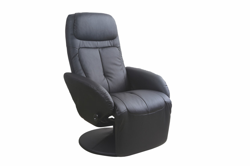 Fotel OPTIMA czarny rozkładany 994655