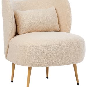 Fotel OTSBY II Z poduszką Boucle Beżowy 436605 Fotel OTSBY II Z poduszką Boucle Beżowy 436605