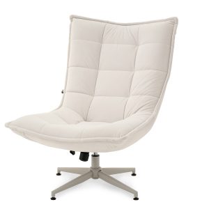 Fotel palmo kremowy welur, podstawa krem 989442 Fotel palmo kremowy welur, podstawa krem 989442
