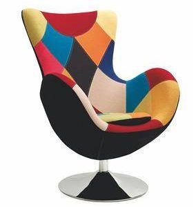 Fotel Patchis kolorowy 169367 Fotel Patchis kolorowy 169367