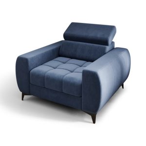 Fotel Porto 110 cm | regulowany zagłówek | nowoczesny, wygodny 1046069 Fotel Porto 110 cm | regulowany zagłówek | nowoczesny, wygodny 1046069