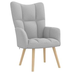 Fotel relaksacyjny Cloud Grey Fabric 858402 Fotel relaksacyjny Cloud Grey Fabric 858402