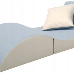 Fotel relaksacyjny VELINDA 150x60x40cm 3w1 składany sofa pufa leżanka 1078402
