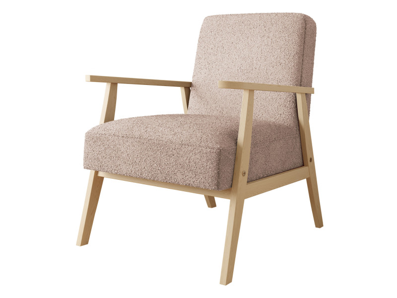 Fotel Retro Boucle 390962