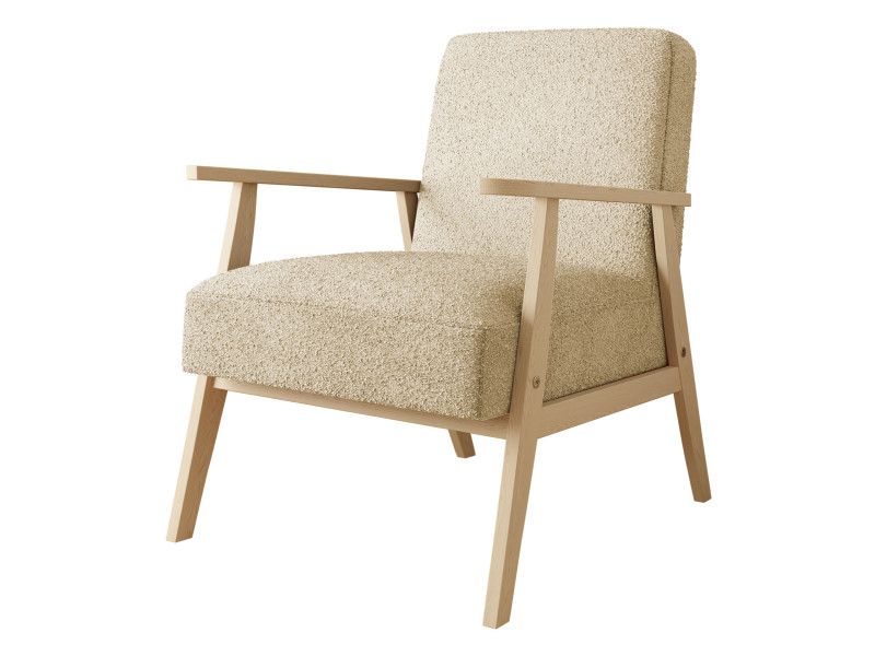 Fotel Retro Boucle 390965