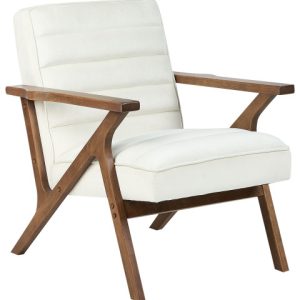 Fotel retro tapicerowany welur biały 298325 Fotel retro tapicerowany welur biały 298325