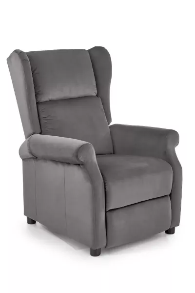 Fotel rozkładany AGUSTIN 2 VELVET szary 979938