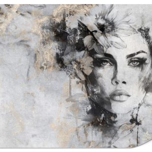 Fototapeta Piękny portret kobiety na betonie V2 150x105cm 984650 Fototapeta Piękny portret kobiety na betonie V2 150x105cm 984650