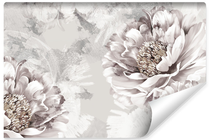 Fototapeta Piwonie W Stylu Vintage Abstrakcja 405x270cm 321577
