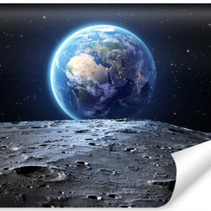 Fototapeta Planeta ZIEMIA Księżyc Kosmos 270x180cm 264976 Fototapeta Planeta ZIEMIA Księżyc Kosmos 270x180cm 264976