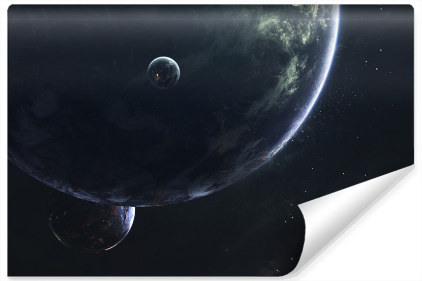 Fototapeta PLANETY Przestrzeń Kosmiczna 3D 300x210cm 265164