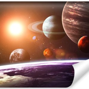 Fototapeta Planety Układu Słonecznego 3D 312x219cm 85432 Fototapeta Planety Układu Słonecznego 3D 312x219cm 85432