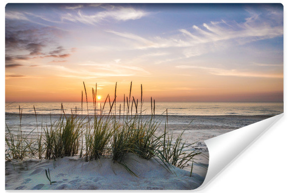 Fototapeta Plaża MORZE Zachód Słońca 3D 460x300cm 252966