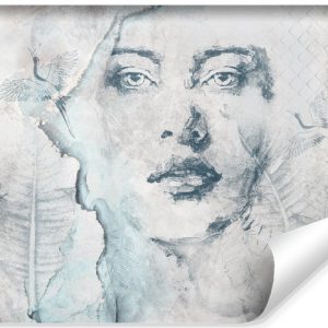 Fototapeta Portret Kobiety Na Betonie 400x280cm 323275 Fototapeta Portret Kobiety Na Betonie 400x280cm 323275