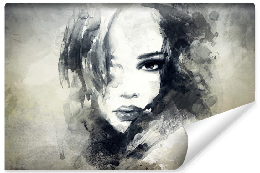 Fototapeta Portret Kobiety Na Betonie 416x290cm 308938