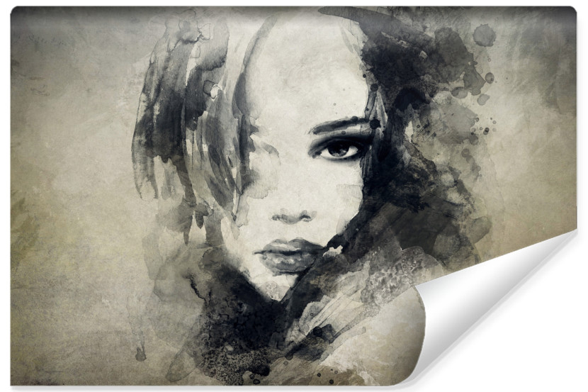 Fototapeta Portret Kobiety W Stylu Vintage 135x90cm 309573