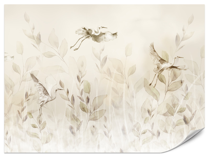 Fototapeta Ptaki nad łąką 250x175cm 976140