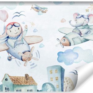 Fototapeta SAMOLOCIKI Akwarela Domki Bajka 104×70.5cm 267813 Fototapeta SAMOLOCIKI Akwarela Domki Bajka 104×70.5cm 267813
