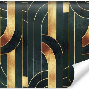 Fototapeta Wzór GEOMETRYCZNY Złota Abstrakcja 152.5x104cm 173200 Fototapeta Wzór GEOMETRYCZNY Złota Abstrakcja 152.5x104cm 173200