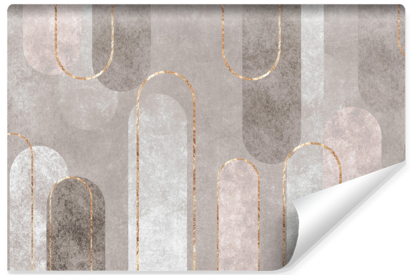 Fototapeta Wzory Geometryczne Na Betonie 460x300cm 316733