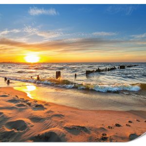 Fototapeta Zachód słońca nad morzem 150x105cm 976257 Fototapeta Zachód słońca nad morzem 150x105cm 976257