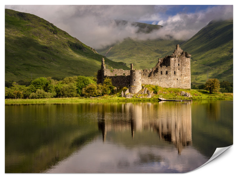 Fototapeta Zamek Kilchurn 450x315cm 1003288