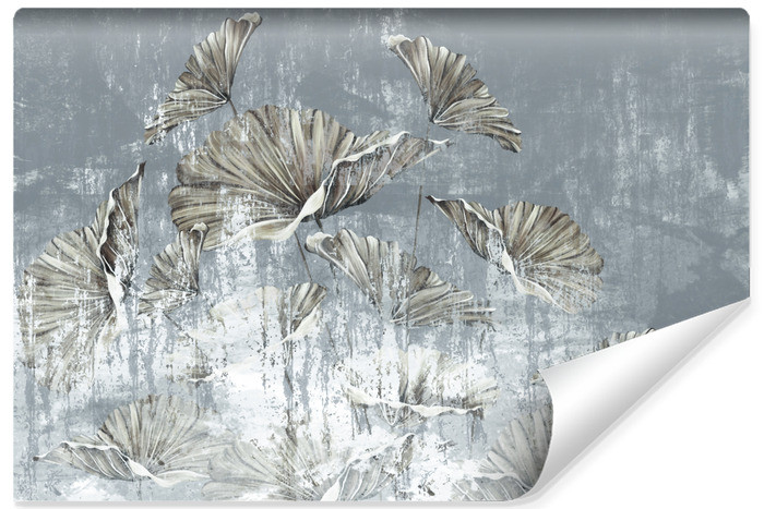 Fototapeta Złote Liście Mural W Stylu Vintage 460x300cm 308343