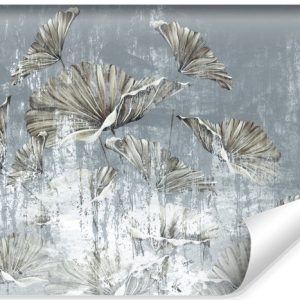 Fototapeta Złote Liście Mural W Stylu Vintage 90x60cm 308524 Fototapeta Złote Liście Mural W Stylu Vintage 90x60cm 308524