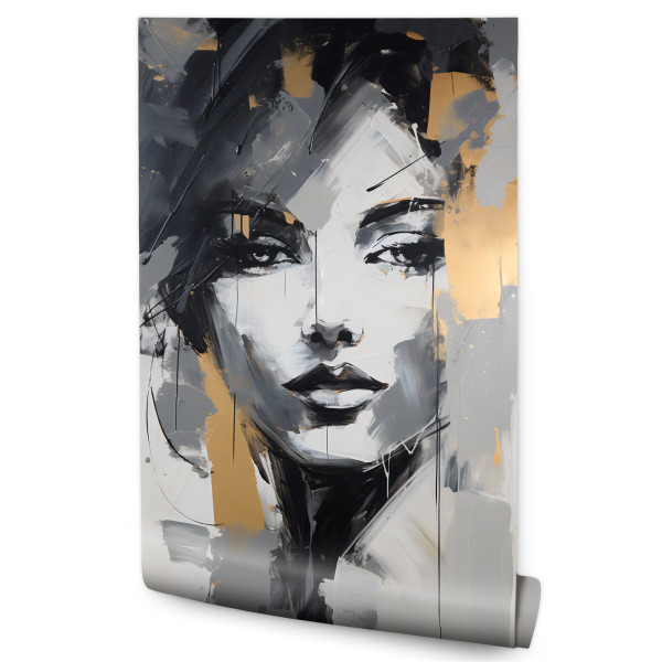 Fototapeta Zmysłowy Abstrakcyjny Portret Kobiety 100x150cm 217946