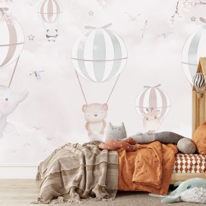 Fototapeta Zwierzątka na tle nieba 350x256cm 987910 Fototapeta Zwierzątka na tle nieba 350x256cm 987910