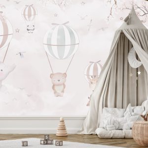 Fototapeta Zwierzątka na tle nieba 400x280cm 987439 Fototapeta Zwierzątka na tle nieba 400x280cm 987439