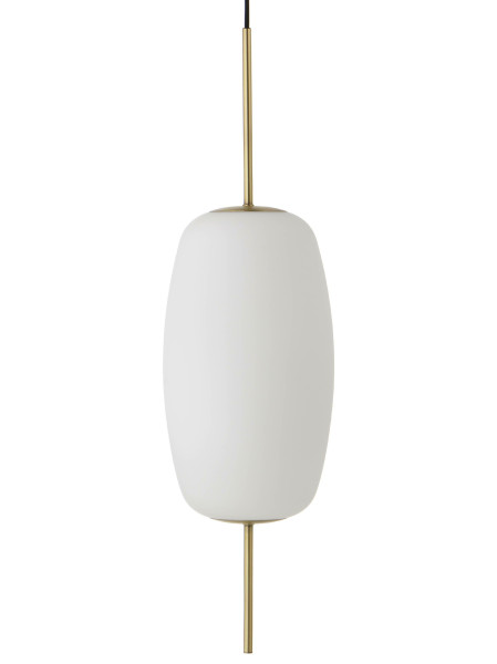 FRANDSEN lampa wisząca SILK L - mosiądz, szkło 148122