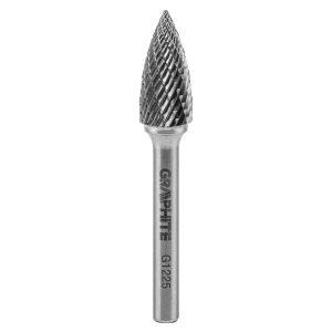 Frez do metalu ostrołukowy 12x25mm GRAPHITE 55H375 157150
