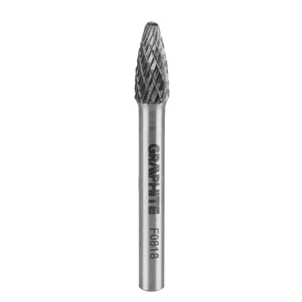 Frez do metalu ostrołukowy 8x18mm GRAPHITE 55H370 157137