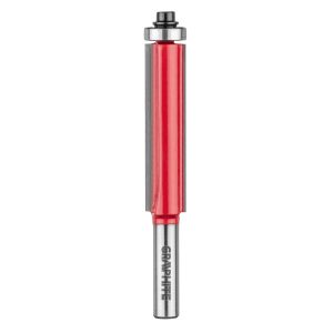 Frez prosty z dolnym łożyskiem, długi, trzpień 8mm GRAPHITE 157143 Frez prosty z dolnym łożyskiem, długi, trzpień 8mm GRAPHITE 157143