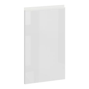 Front do zmywarki z zakrytym panelem Sole 45 cm biały połysk 32793 Front do zmywarki z zakrytym panelem Sole 45 cm biały połysk 32793