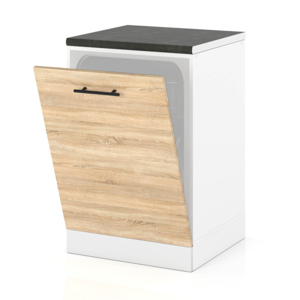 Front zabudowa zmywarki szafka 60cm spremium dąb sonoma 377753