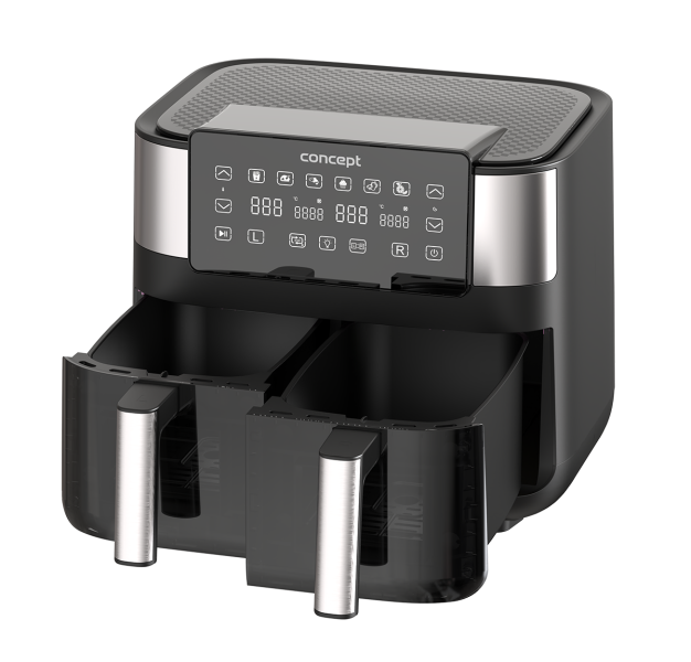 Frytkownica beztłuszczowa Air Fryer DOUBLE 8 l FR8000 797323