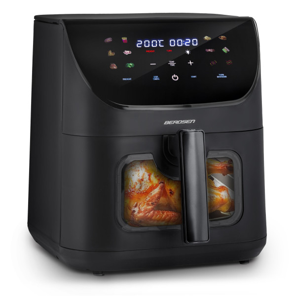Frytkownica beztłuszczowa air fryer frytownica 8l Berdsen BD-6611700W 683377