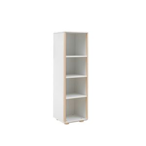 Funflex – Regał wysoki wąski BIAŁY 336780