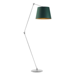 Funkcjonalna lampa stojąca MANILA GOLD do czytania 964629