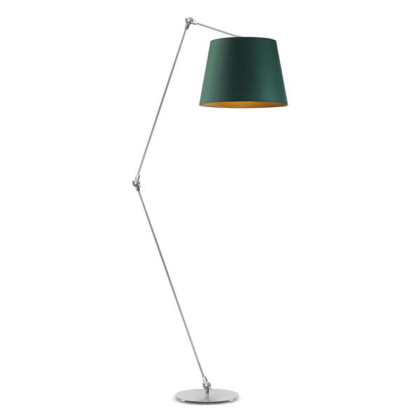 Funkcjonalna lampa stojąca MANILA GOLD do czytania 964629