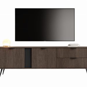 Funkcjonalna szafka pod telewizor na wysokich nóżkach MONACO DĄB DUNIN 974270 Funkcjonalna szafka pod telewizor na wysokich nóżkach MONACO DĄB DUNIN 974270
