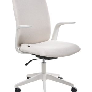 Funkcjonalny fotel biurowy jasnobeżowy 804290 Funkcjonalny fotel biurowy jasnobeżowy 804290