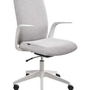 Funkcjonalny fotel biurowy jasnoszary 804291 Funkcjonalny fotel biurowy jasnoszary 804291